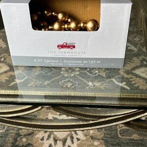 The Farmhouse Gold Holiday Garland